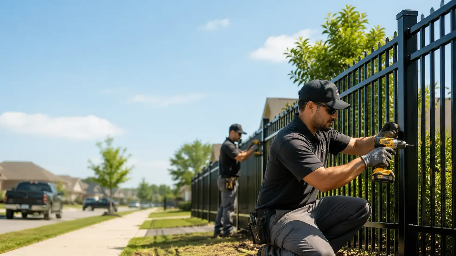 Metal Fence Installation in East Boston, MA
